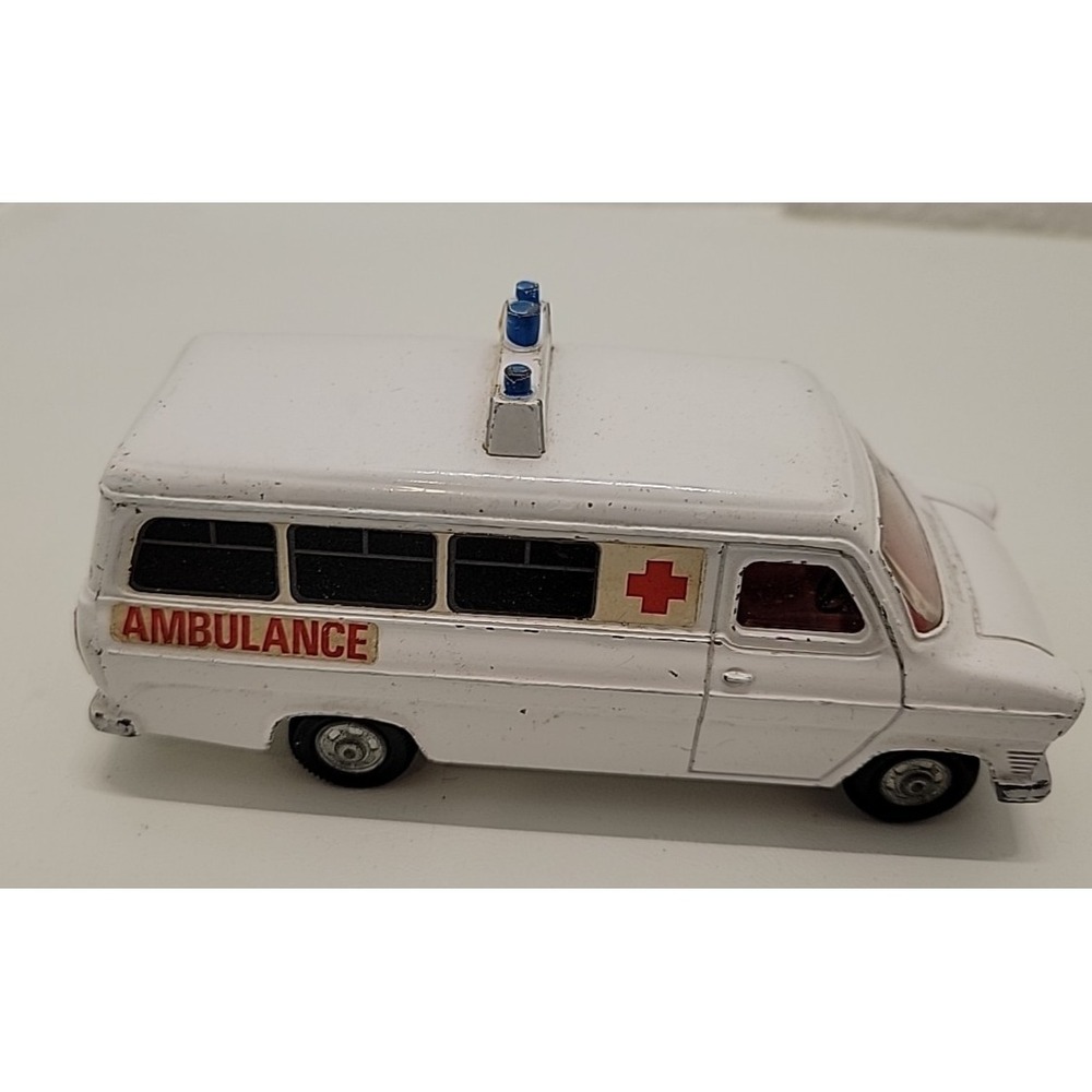 Vintage Dinky Toys 274 Ford Transit Ambulance Diecast Made in England